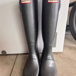 Hunter Classic Black Tall Boots